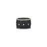 Industrial Finish Ribbed Metro Cigar Band - FREIDA ROTHMAN