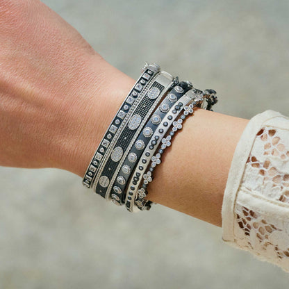 Windows of the City Hinge Bangle - FREIDA ROTHMAN
