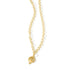 Dragonfly Round Disc Chain Link Necklace - FREIDA ROTHMAN