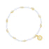 City Petals Pearl Beaded Stretch Bracelet - FREIDA ROTHMAN