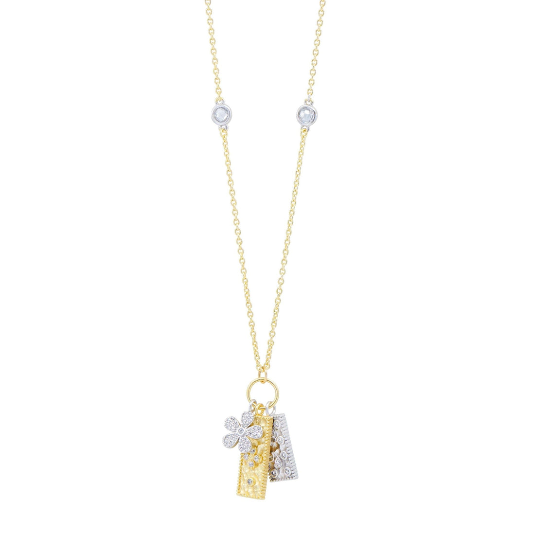 Garden of Grit Short Charm Necklace - FREIDA ROTHMAN