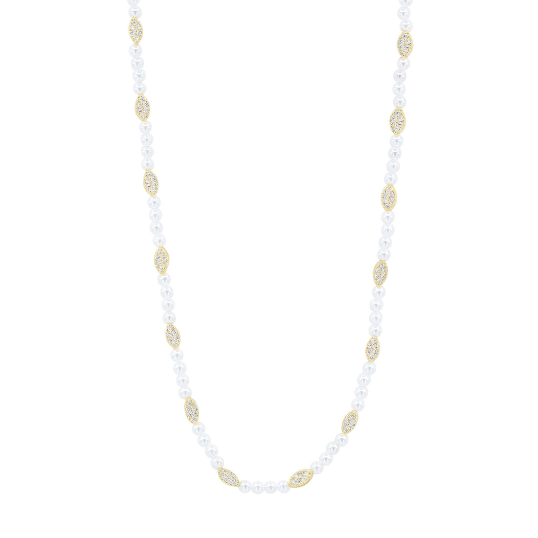 City Petals Pearl Short Necklace - FREIDA ROTHMAN