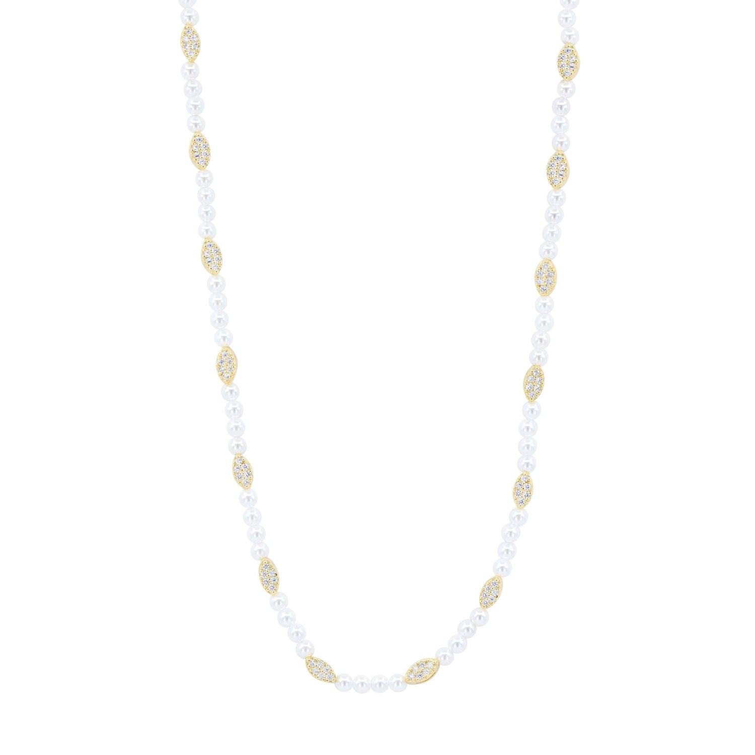 City Petals Pearl Short Necklace - FREIDA ROTHMAN