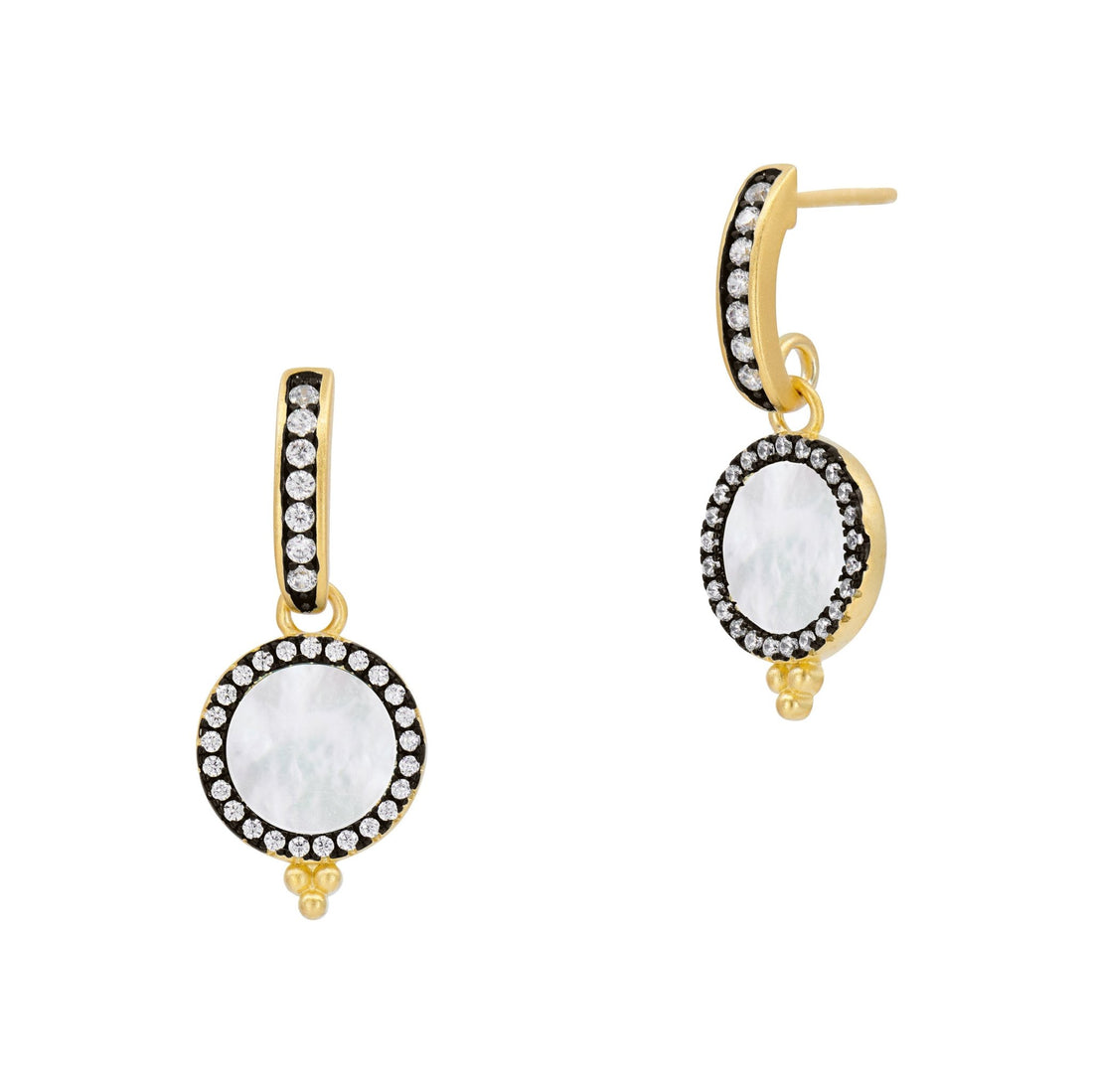 Signature Icon Drop Earrings - FREIDA ROTHMAN