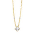 Brooklyn Mosaic Open Clover Chain Link Necklace - FREIDA ROTHMAN