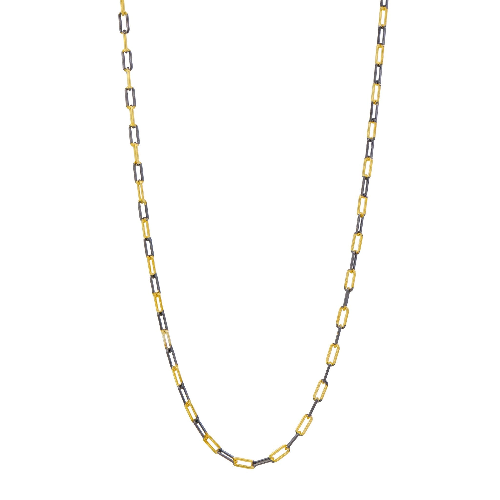 Signature Grit Chain Link Necklace