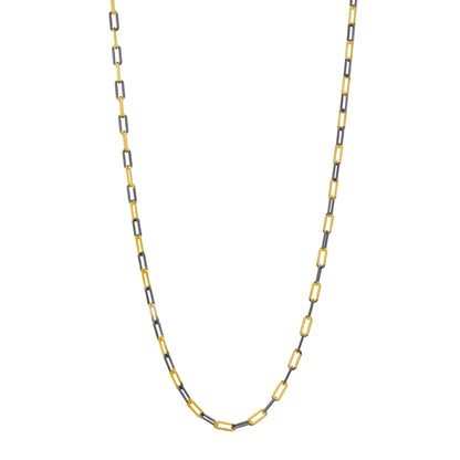 Signature Grit Chain Link Necklace