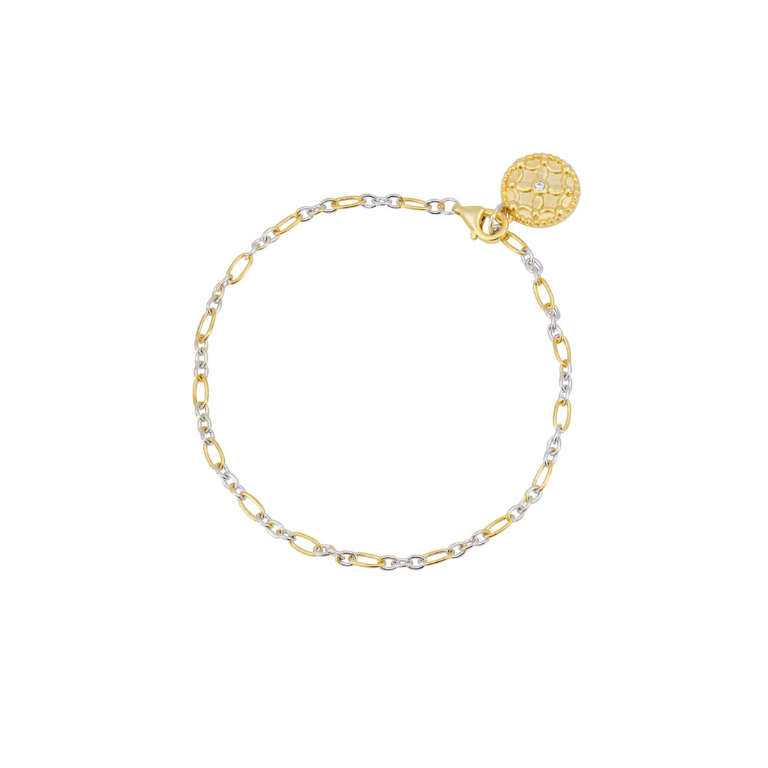 Signature Figaro Chain Link Bracelet - FREIDA ROTHMAN