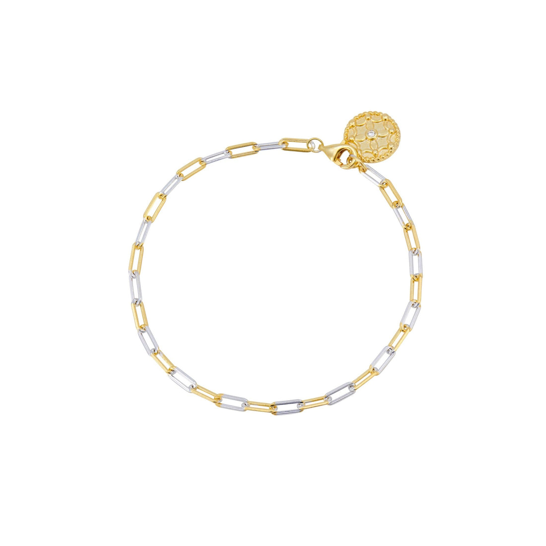 Signature Grit Chain Link Bracelet - FREIDA ROTHMAN
