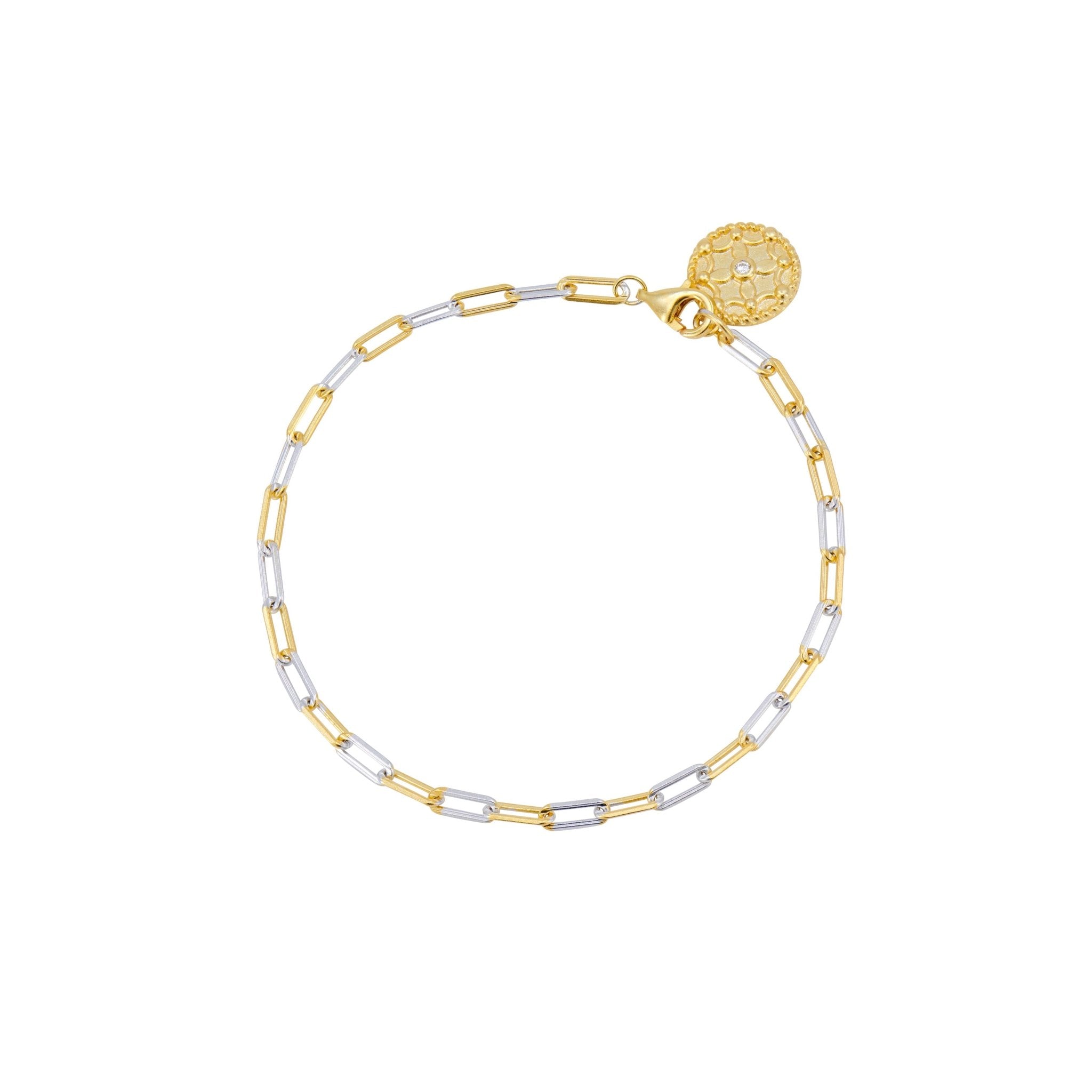 Signature Grit Chain Link Bracelet - FREIDA ROTHMAN