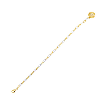 Signature Grit Chain Link Bracelet - FREIDA ROTHMAN