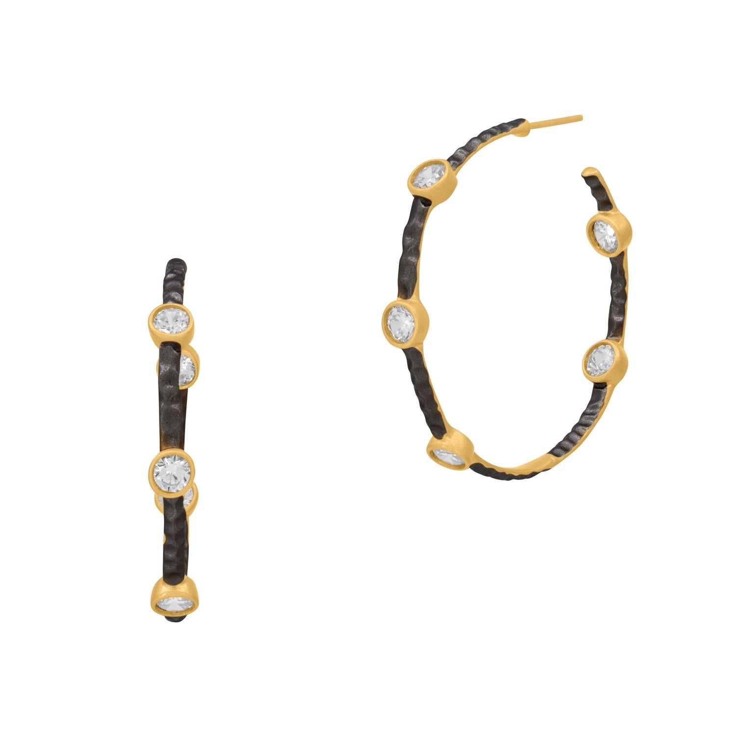 Starry Night Hoop Earrings - FREIDA ROTHMAN