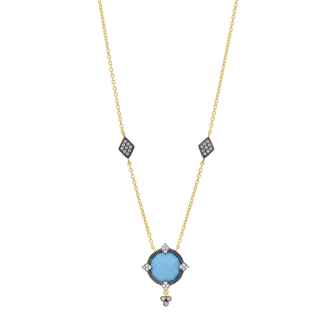 Brooklyn Grit Compass Pendant Necklace - FREIDA ROTHMAN