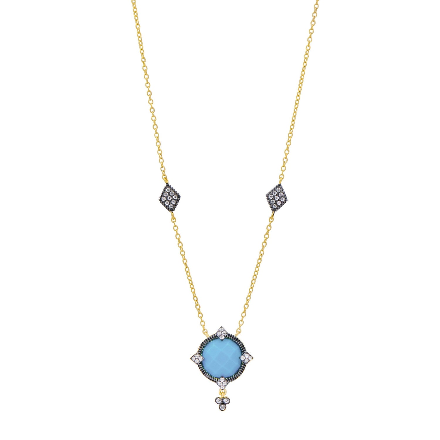 Brooklyn Grit Compass Pendant Necklace - FREIDA ROTHMAN