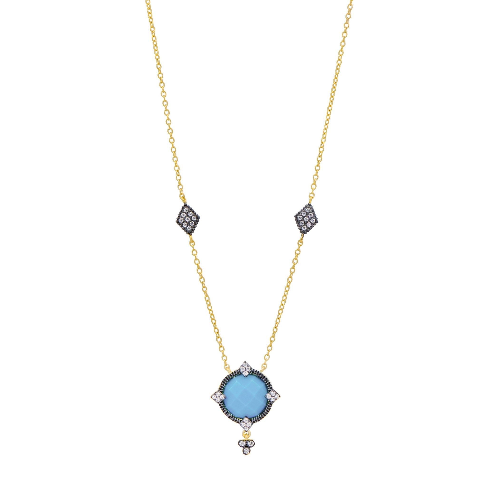 Brooklyn Grit Compass Pendant Necklace - FREIDA ROTHMAN