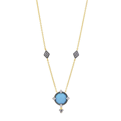 Brooklyn Grit Compass Pendant Necklace - FREIDA ROTHMAN