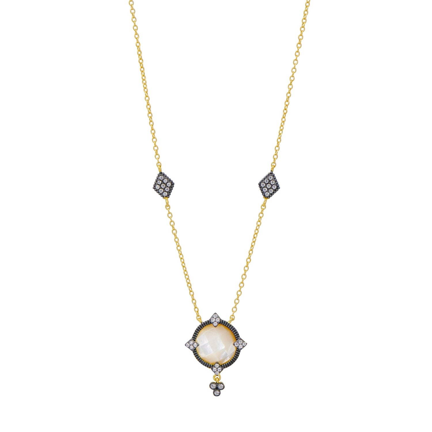 Brooklyn Grit Compass Pendant Necklace - FREIDA ROTHMAN