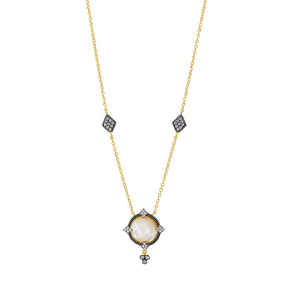 Brooklyn Grit Compass Pendant Necklace - FREIDA ROTHMAN