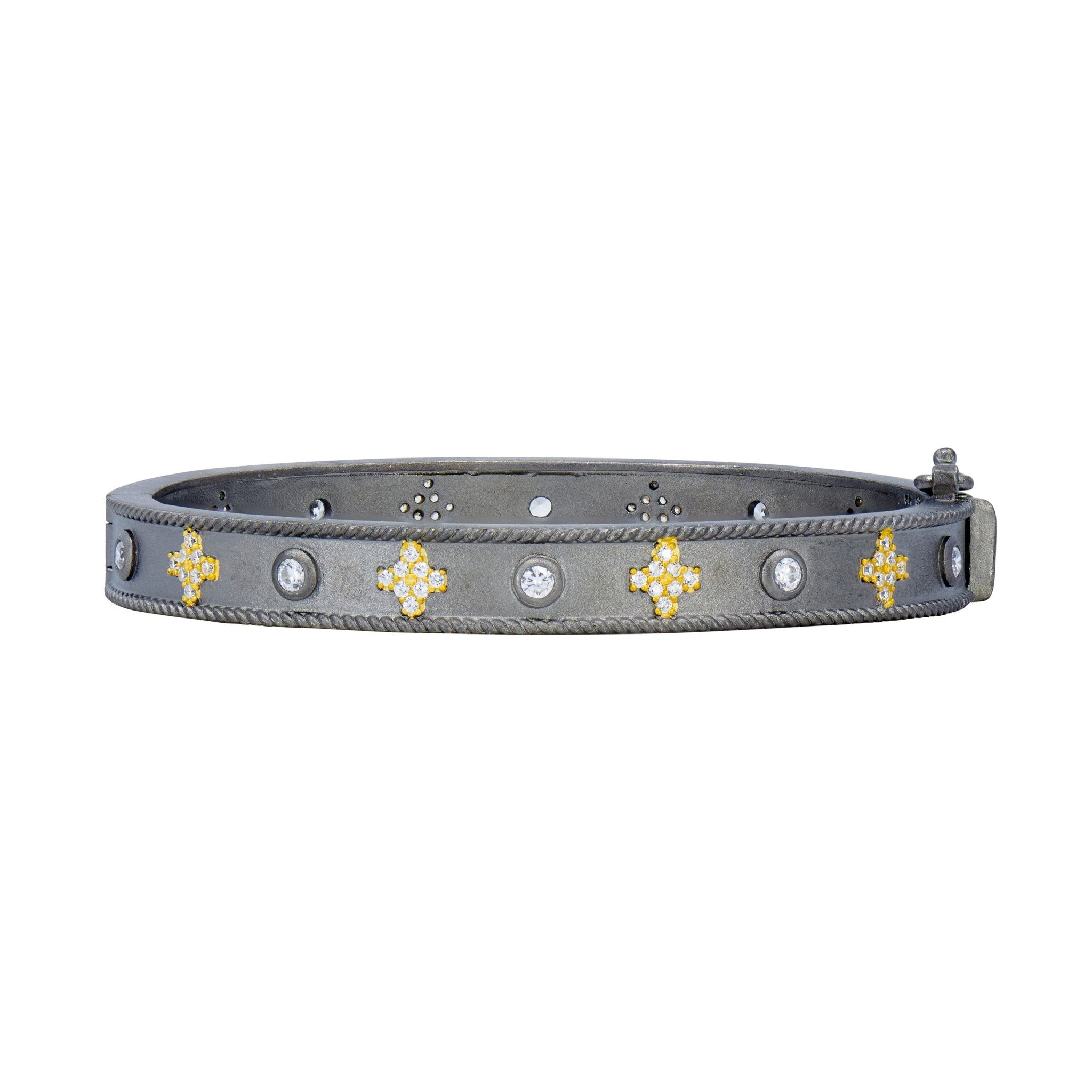 Signature Pavé Star Bangle - FREIDA ROTHMAN