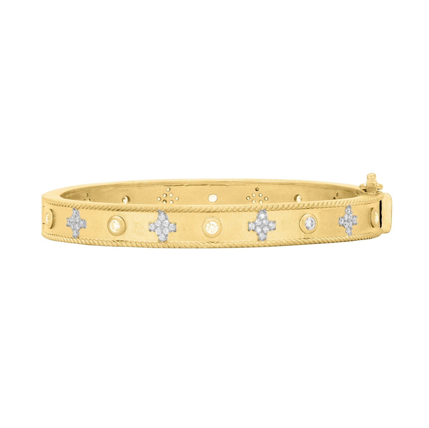 Signature Pavé Star Bangle - FREIDA ROTHMAN