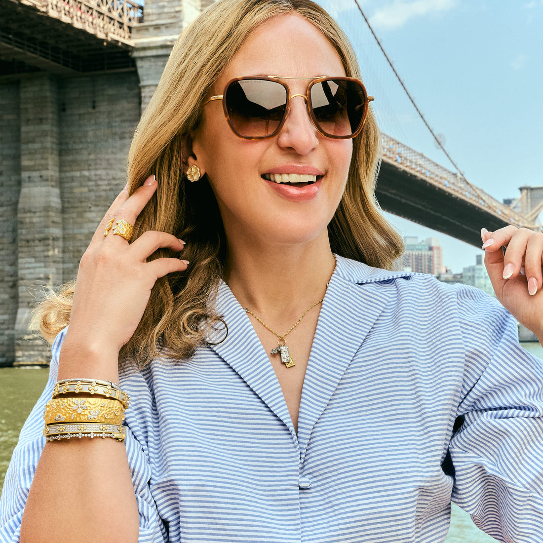 Garden of Grit Short Charm Necklace - FREIDA ROTHMAN