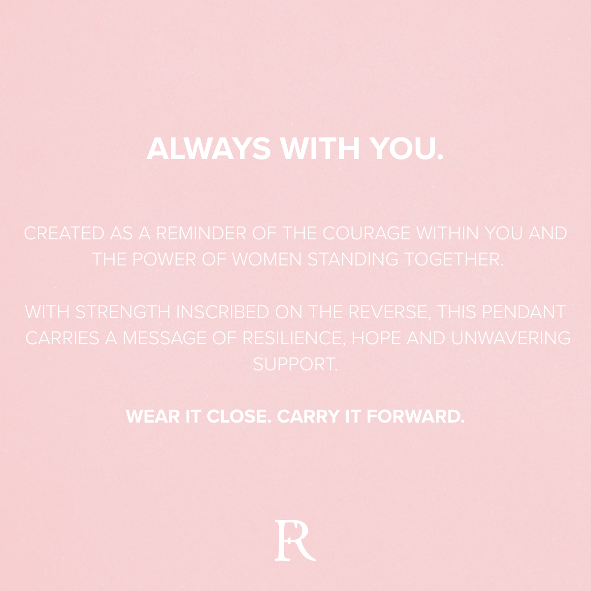 Breast Cancer STRENGTH Pendant