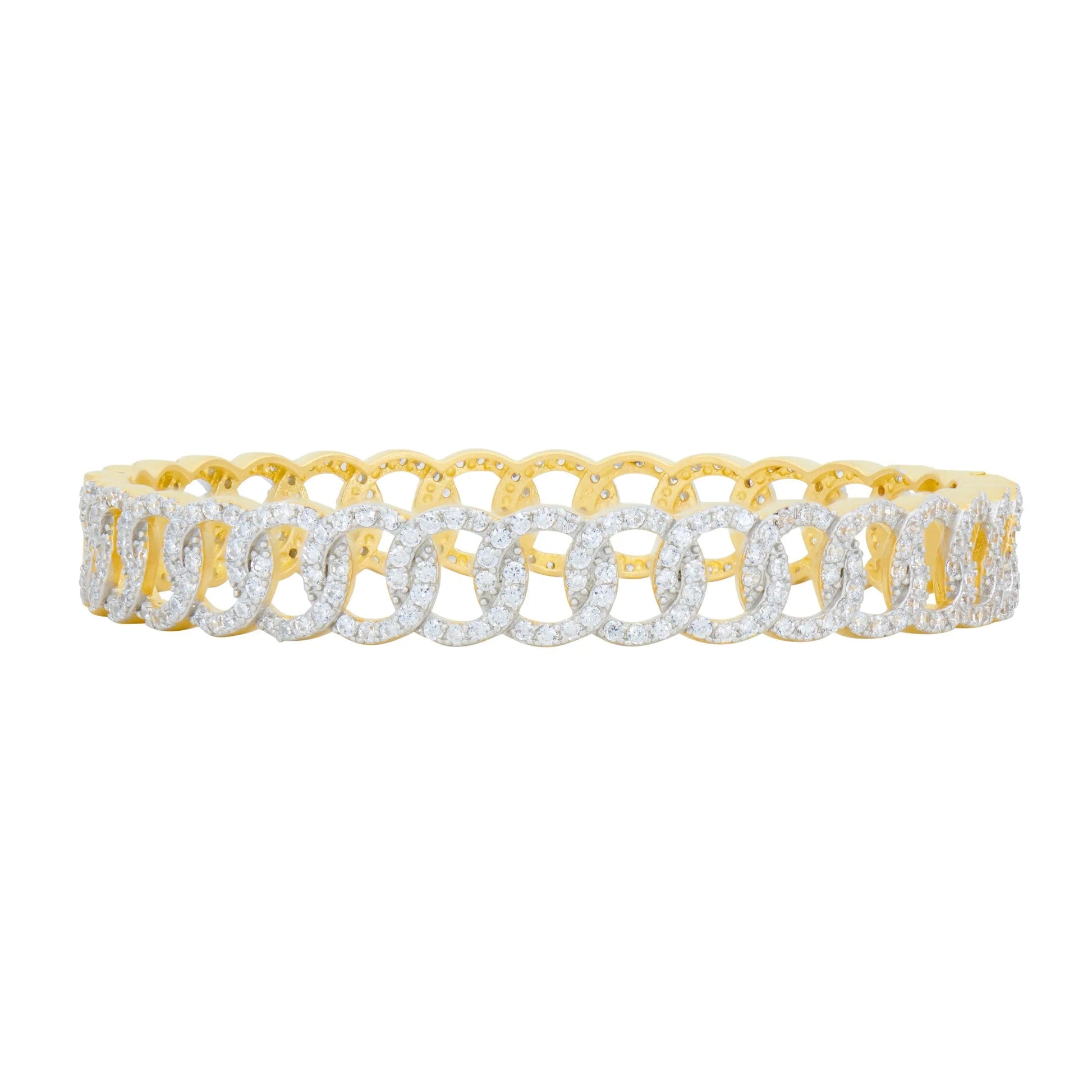  Chain of Shine Hinge Bangle Midnight BRACELET