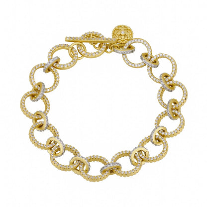 Chains of Armor Link Bracelet - FREIDA ROTHMAN