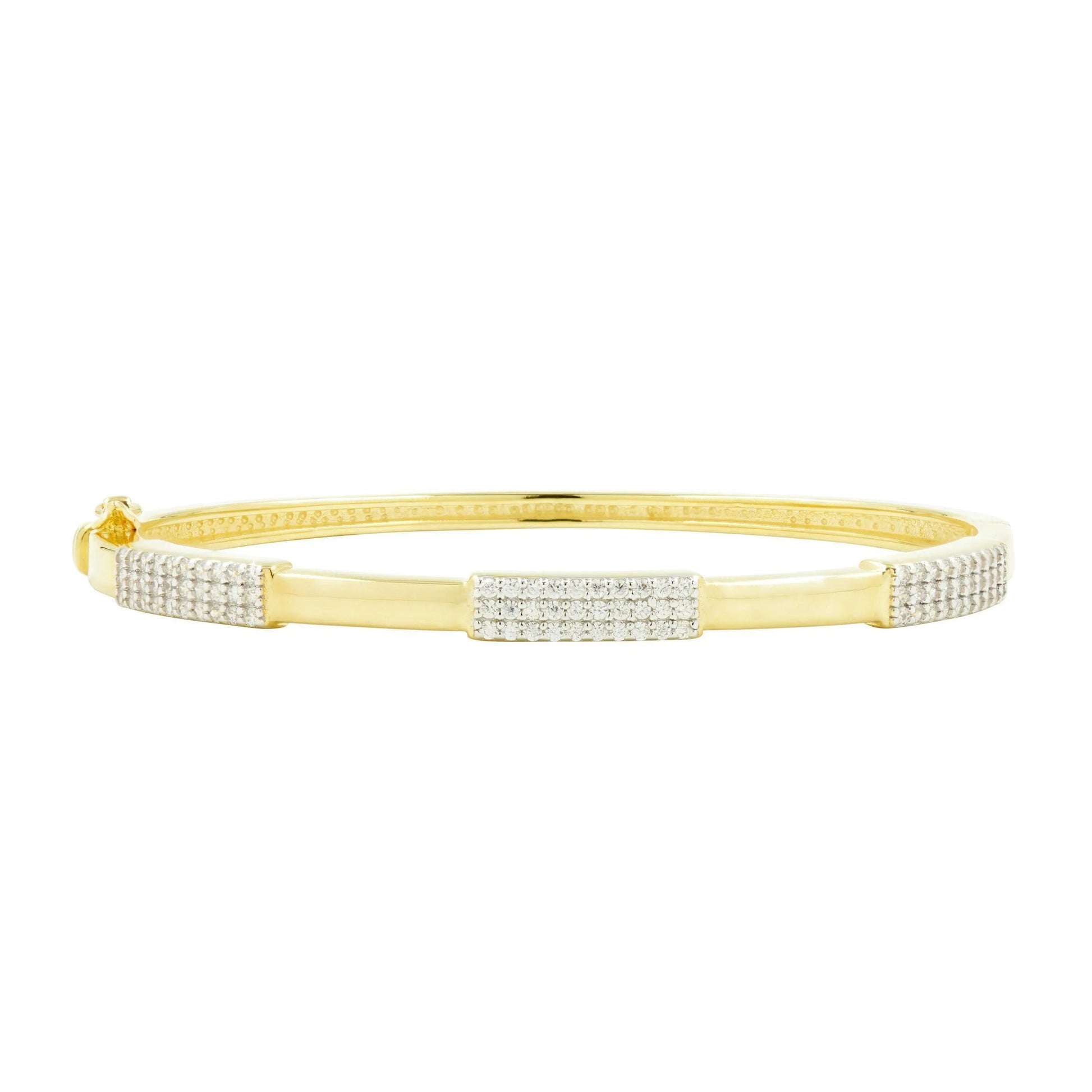 Radiance Thin Hinge Bangle - FREIDA ROTHMAN