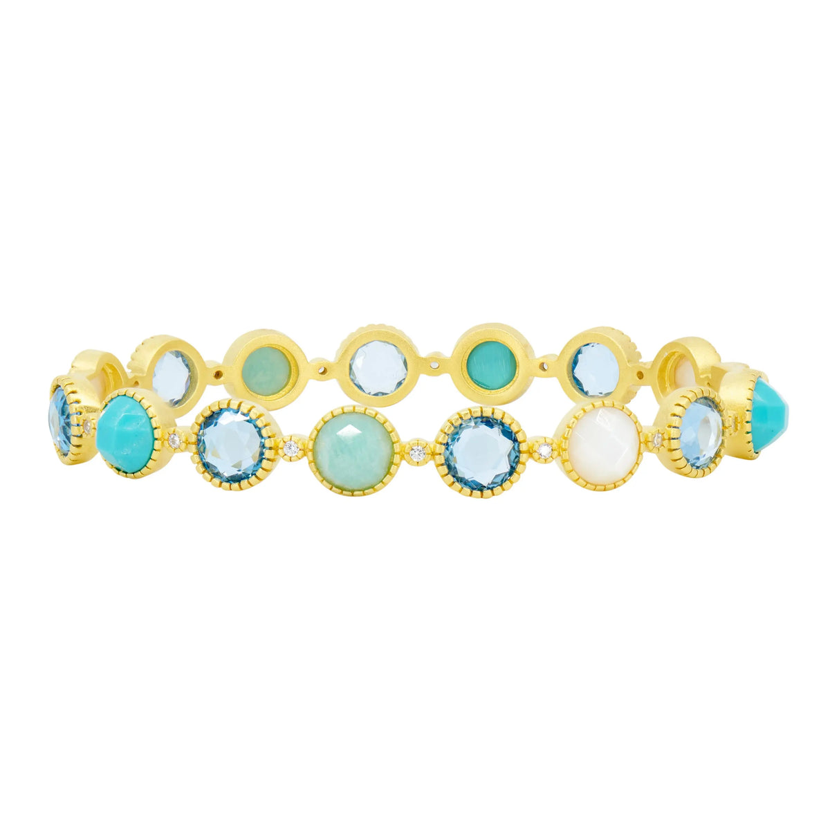  Shades of Hope Hinge Bangle Brooklyn Coast BRACELET