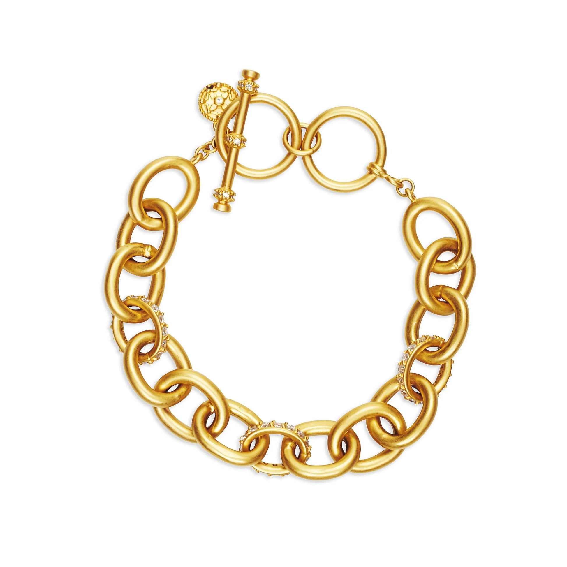 Gold Signature Heavy Link Bracelet Signature BRACELET