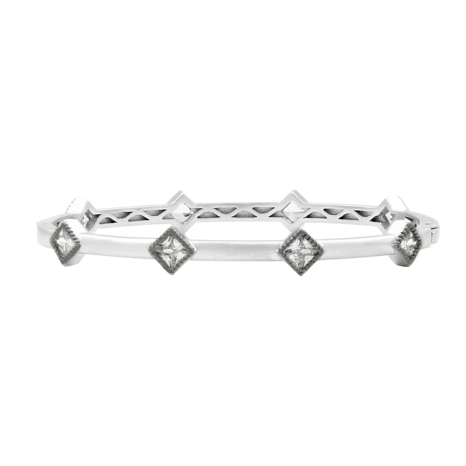 Station Hinge Bangle - FREIDA ROTHMAN