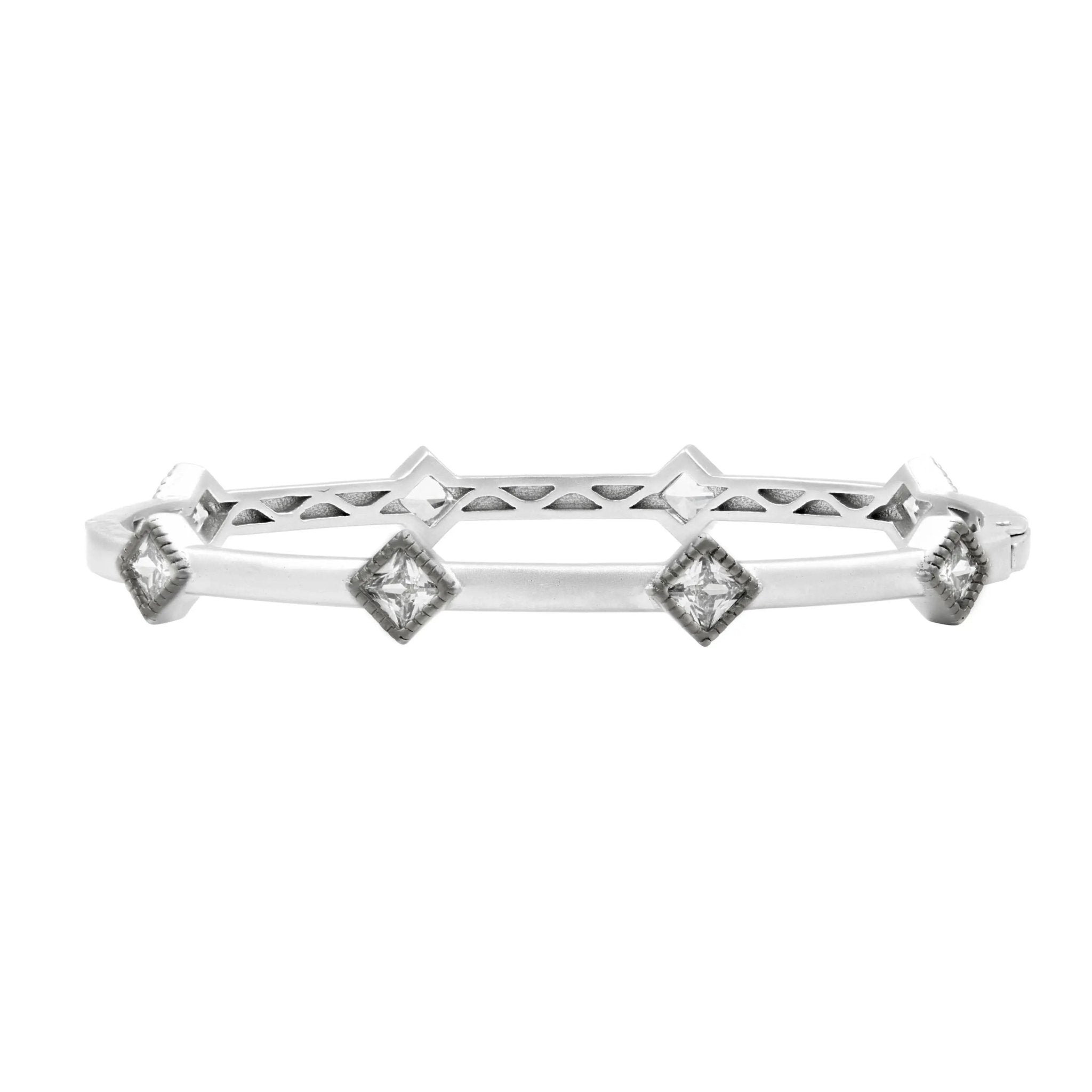 Station Hinge Bangle - FREIDA ROTHMAN