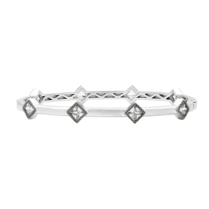 Station Hinge Bangle - FREIDA ROTHMAN