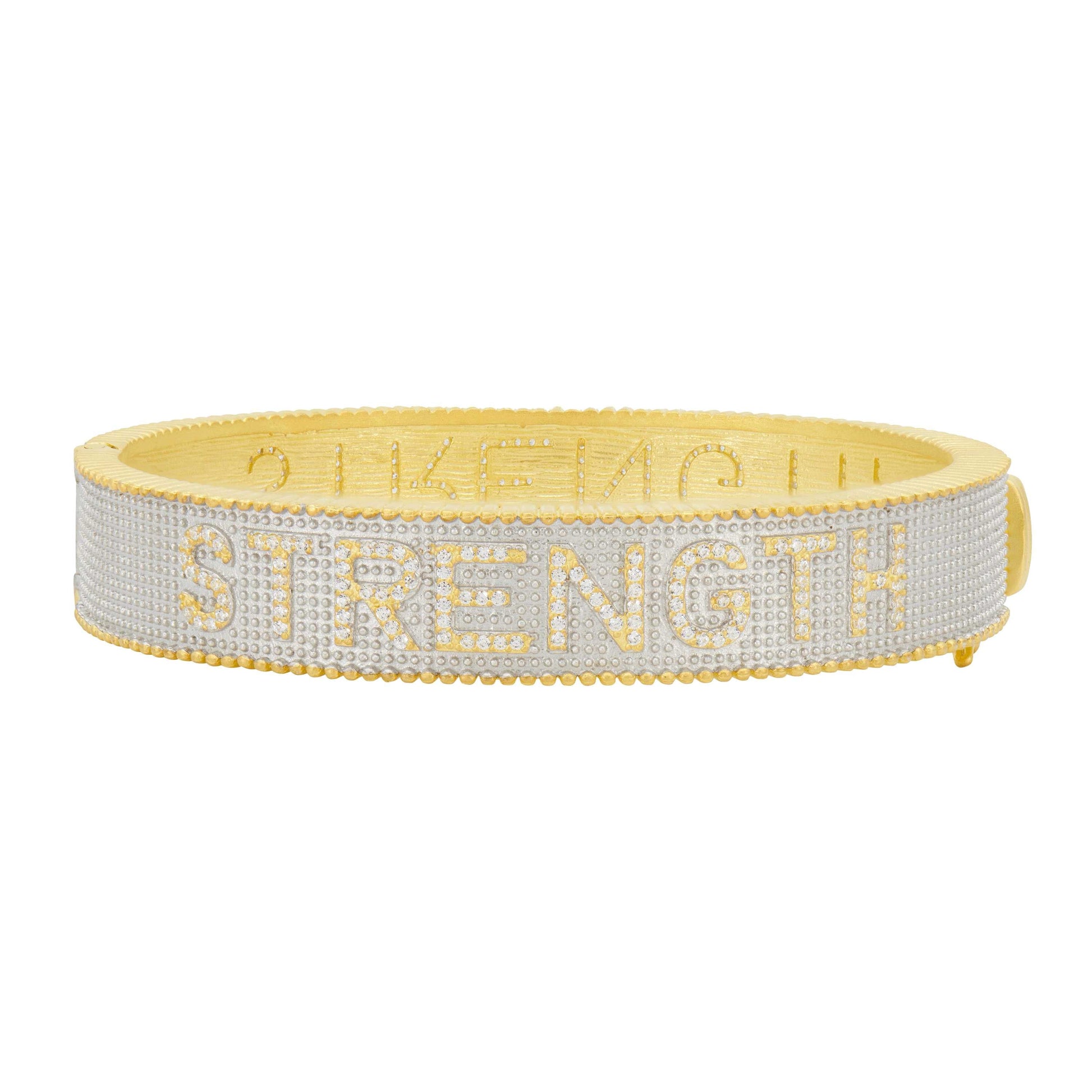 TheSTRENGTHBracelet-ShippingAugust15GoldSilver The STRENGTH Bracelet Women of Strength BRACELET