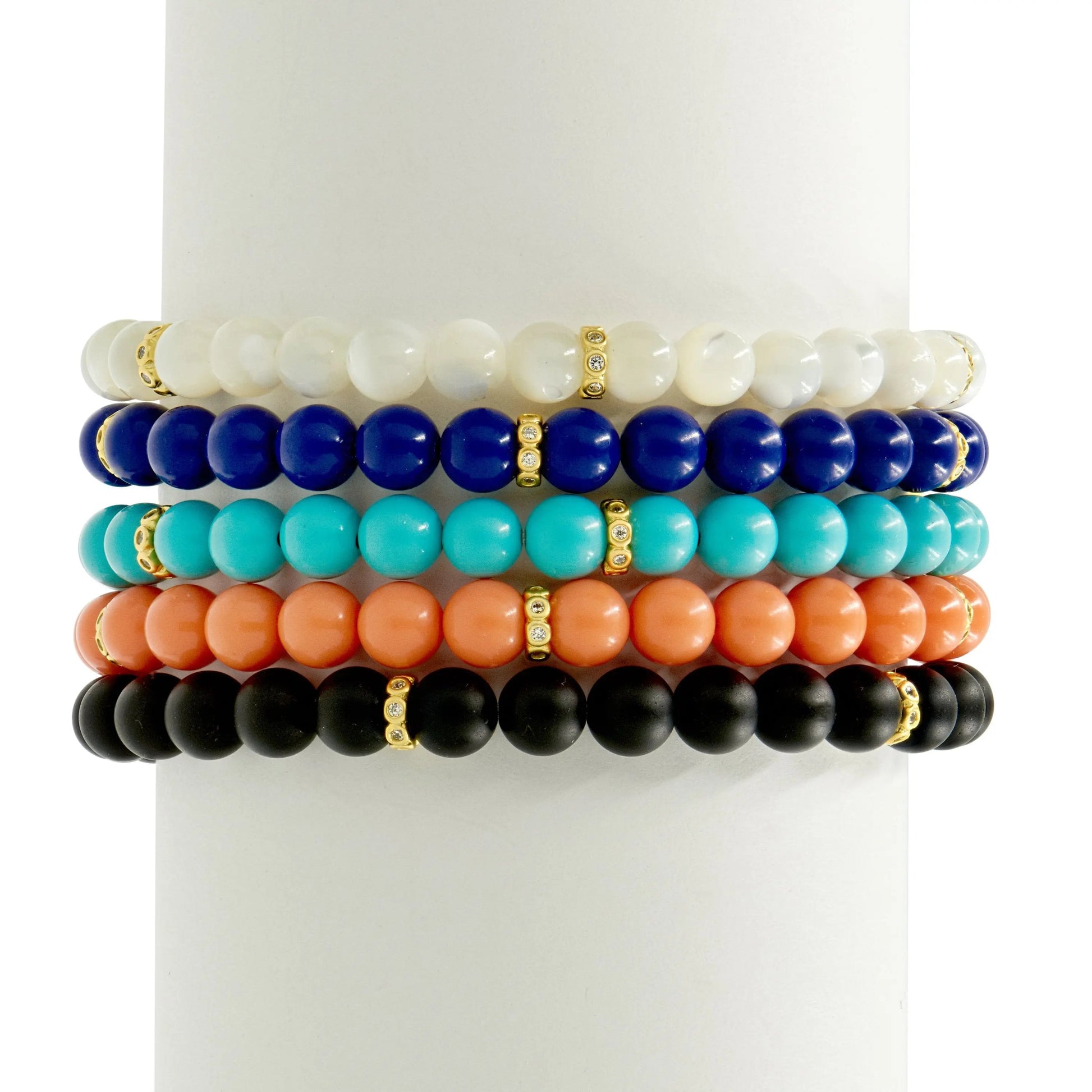  Candy Colored Summer Beaded Bracelet Color Theory 