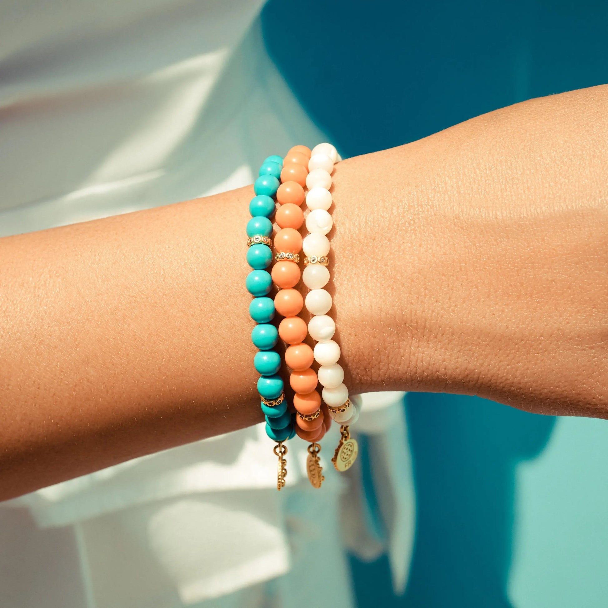  Candy Colored Summer Beaded Bracelet Color Theory 