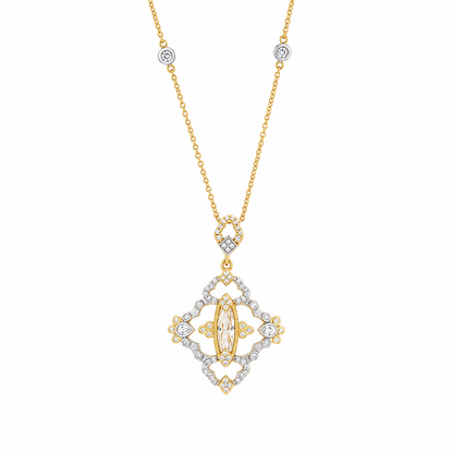Legacy Marquise Pendant Necklace