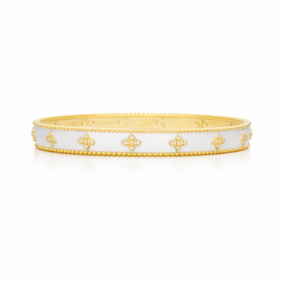 A Clover Stackable Bangle