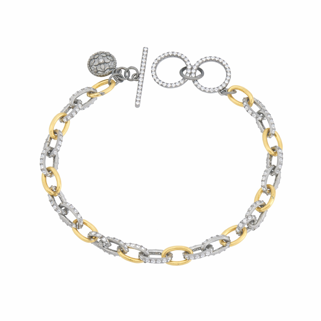 Alternating Chain Link Bracelet
