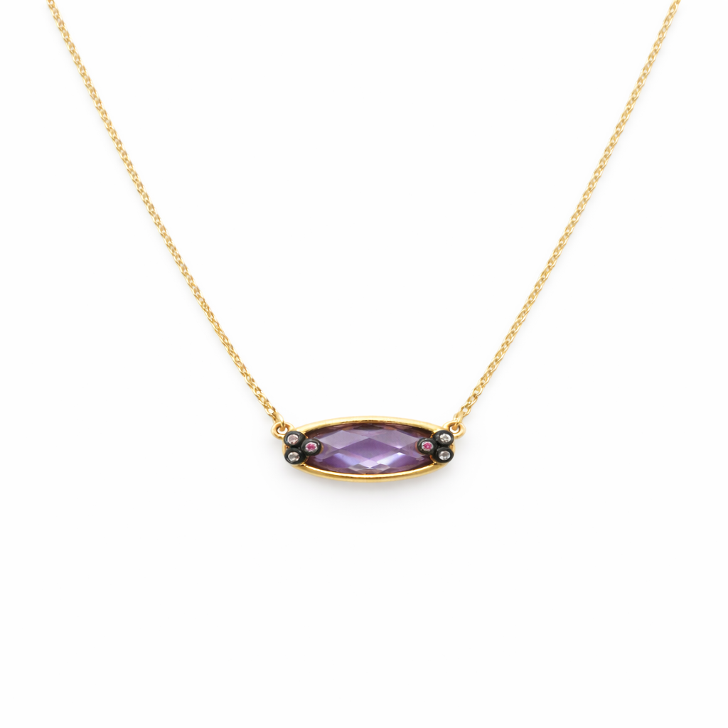 Gem Pendant Necklace