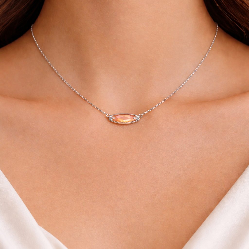 Gem Pendant Necklace