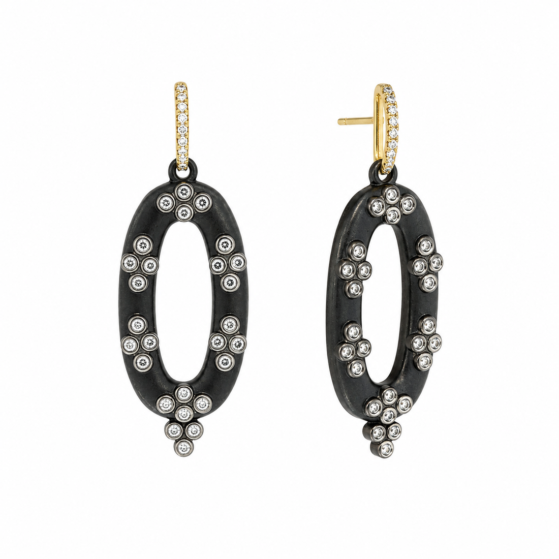 Constellation Link Drop Earrings