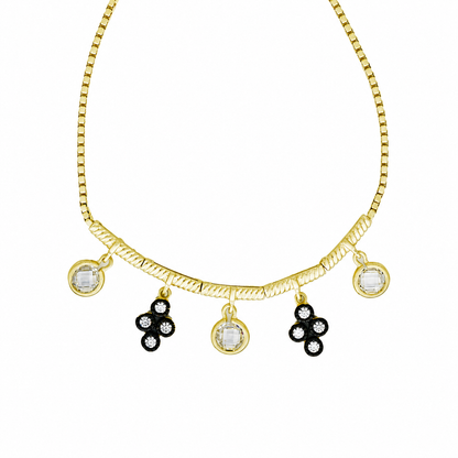 Exclusive Noir Charm Slider Bracelet