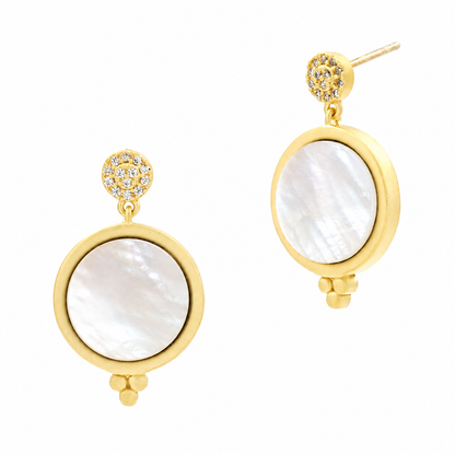 Brooklyn Coast Harmony Stone Drop Earrings
