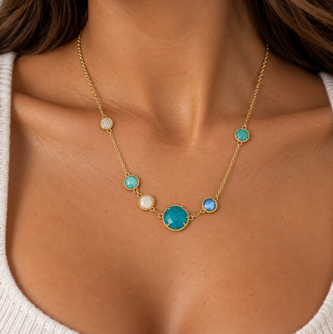 Shades of Hope Chain Necklace