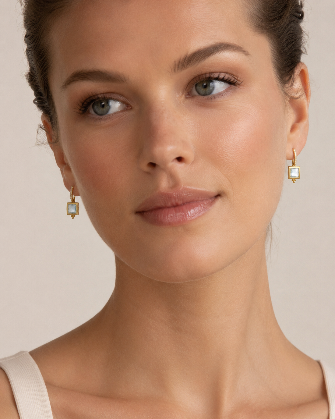 Ocean Azure Drop Earrings