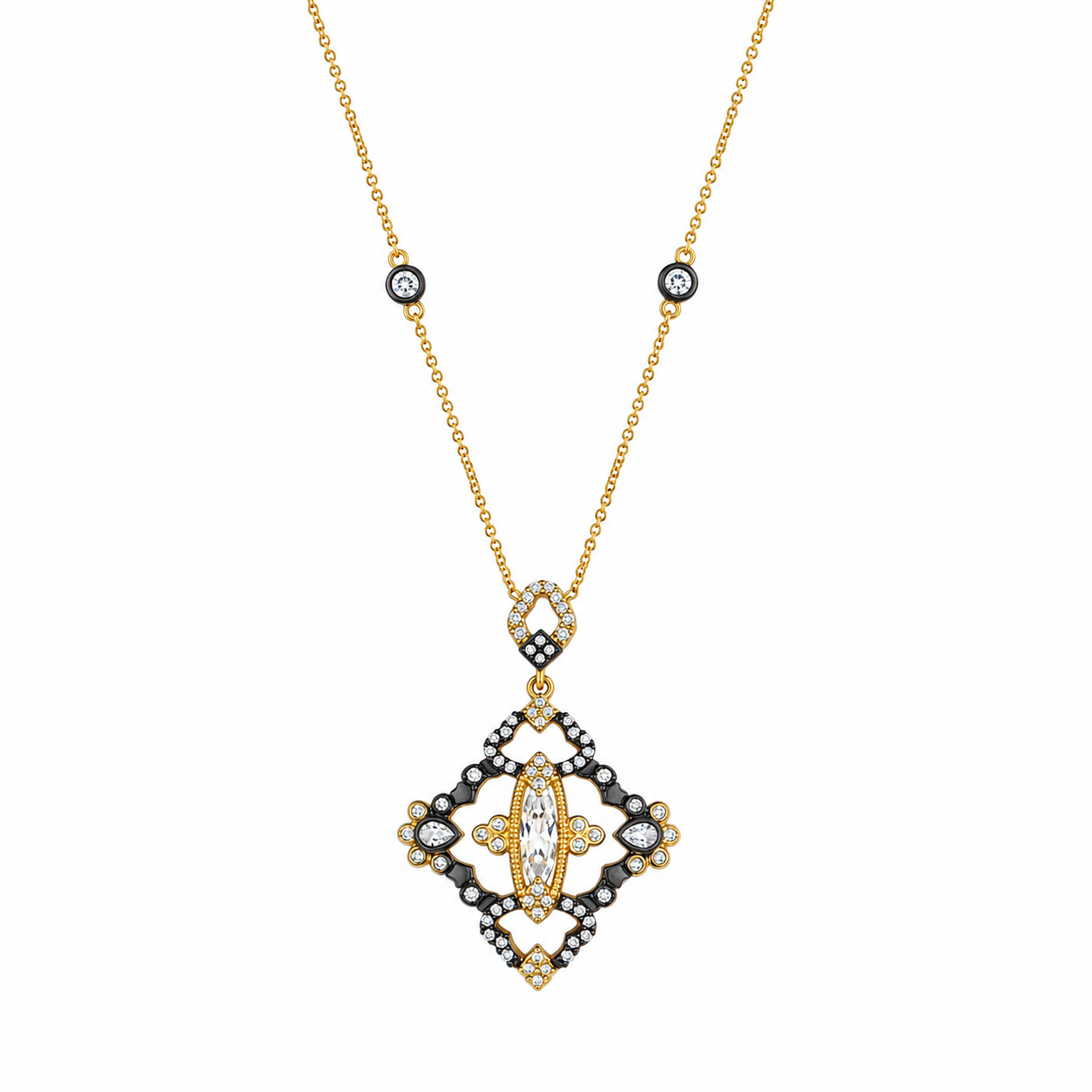 Legacy Marquise Pendant Necklace