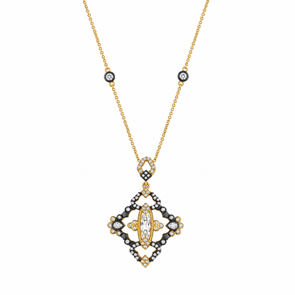 Legacy Marquise Pendant Necklace