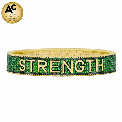 The Pavé STRENGTH Bracelet